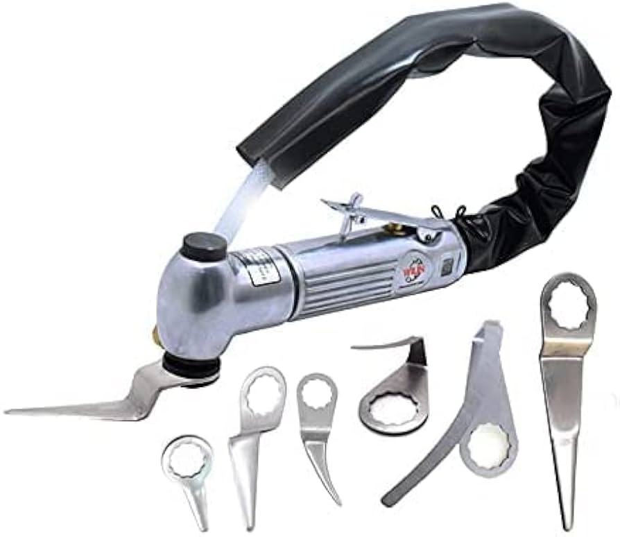 Máquina Pneumática para Remoção de Vidros Automotivos + 8 Lâminas