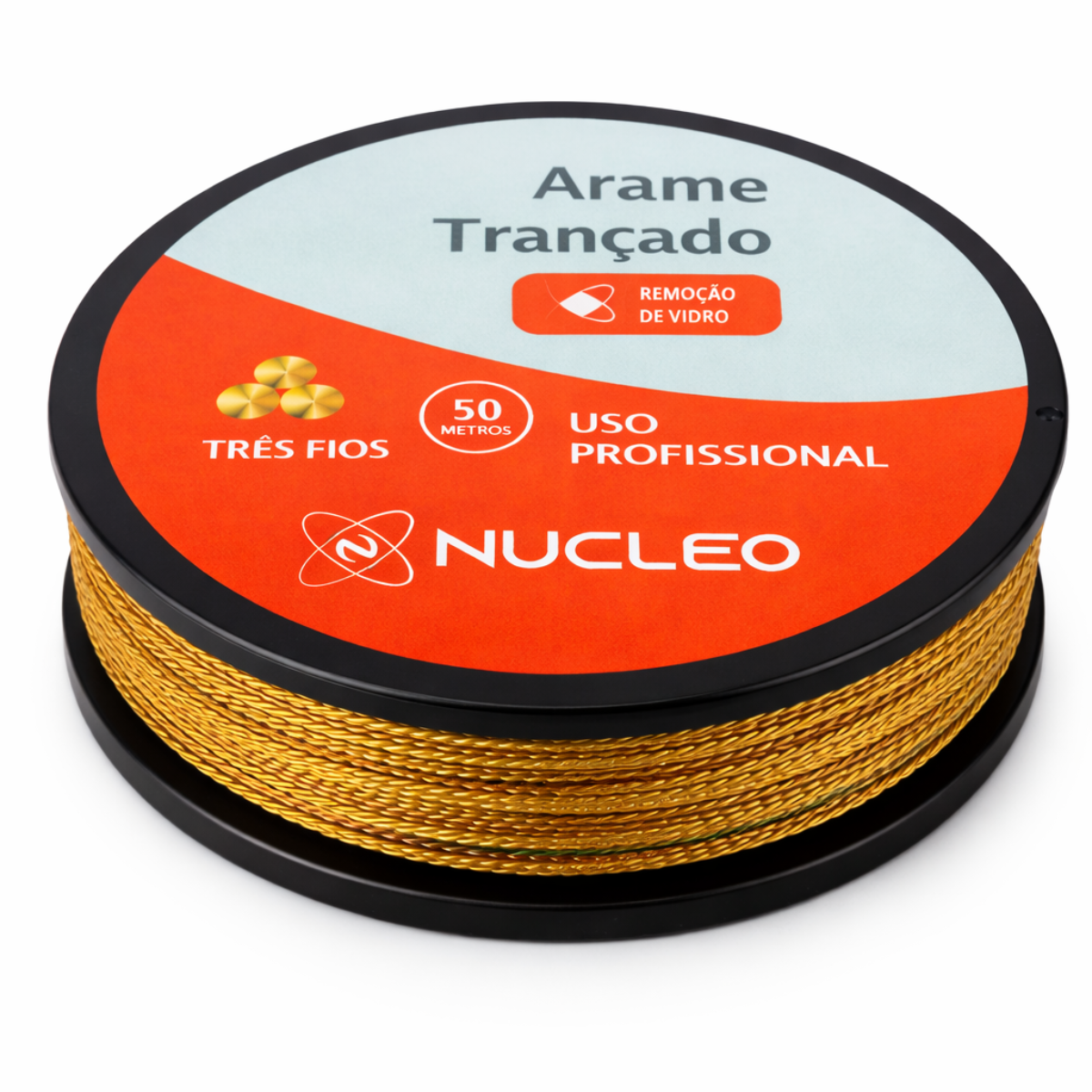 Arame Nucleo Trançado Rolo de 50 Metros