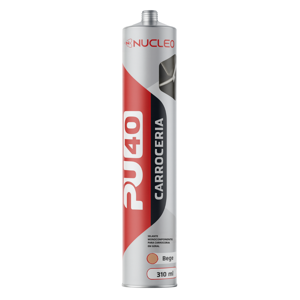 Selante Nucleo PU40 para Calafetação de Carroçaria Bege Cartucho 310ml